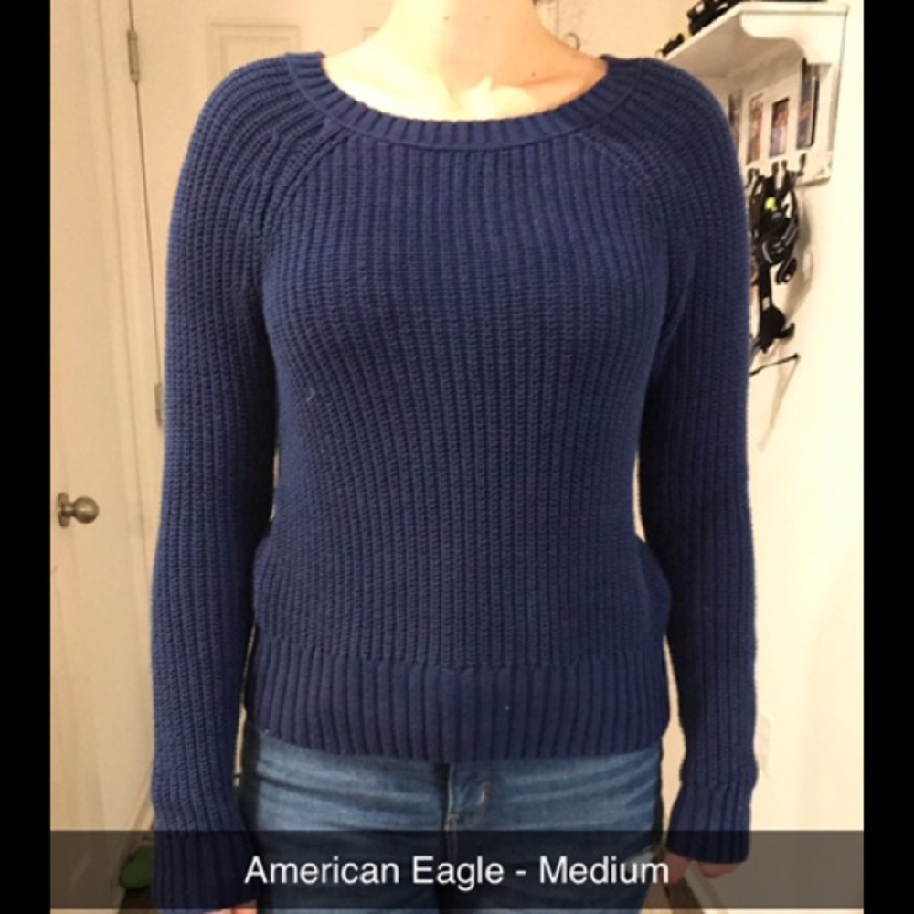 American Eagle Navy Sweater